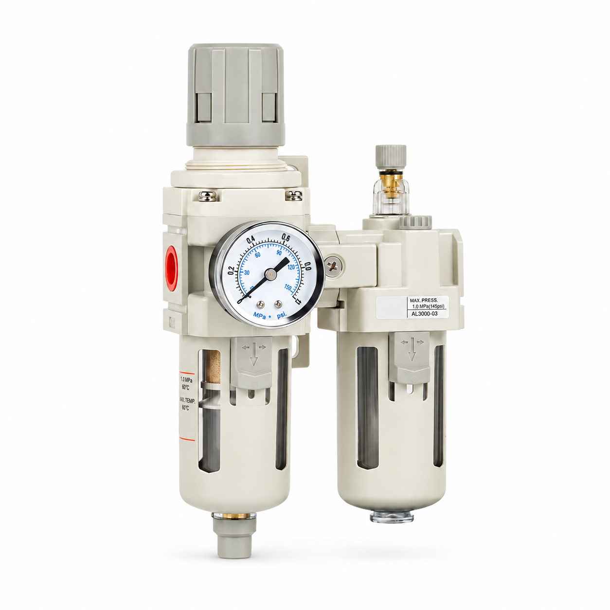 SMC AC-D Series Modular Three-Piece FRL Unit