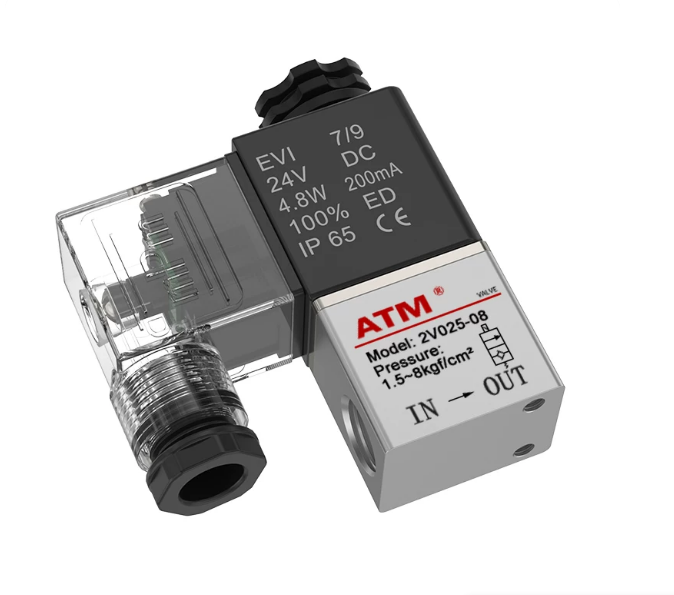 2V025 Series 2/2-Way Direct-Acting Solenoid Valve