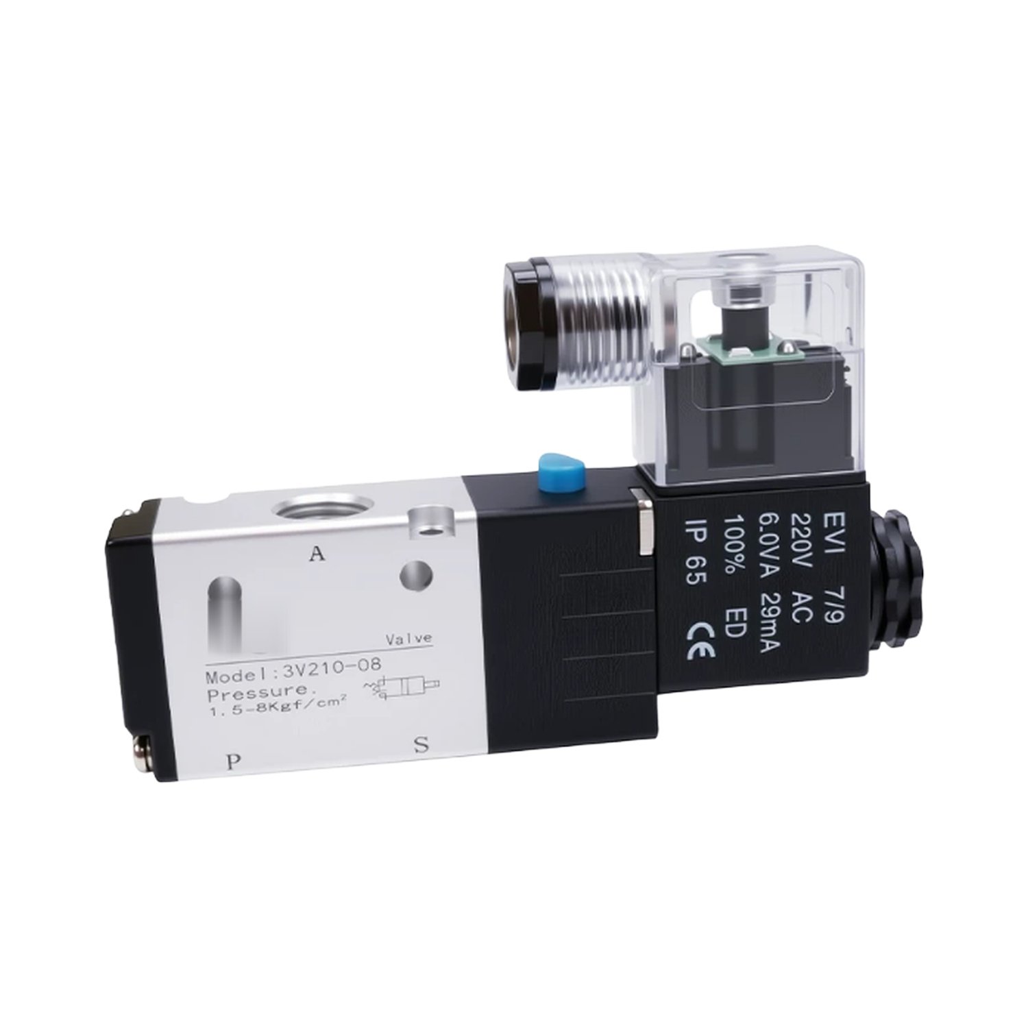 3V210 Series 3/2-Way Single Solenoid Valve