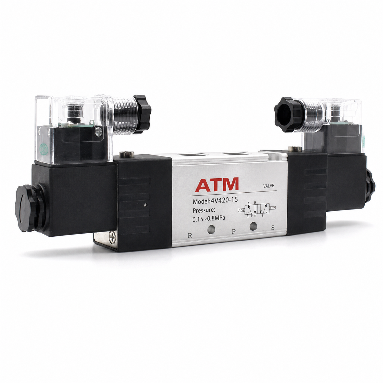 4V420 Series 5/2-Way Double Solenoid Valve