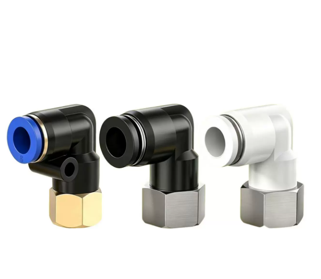 PLF Series Female Elbow Push-In Pneumatic Fitting