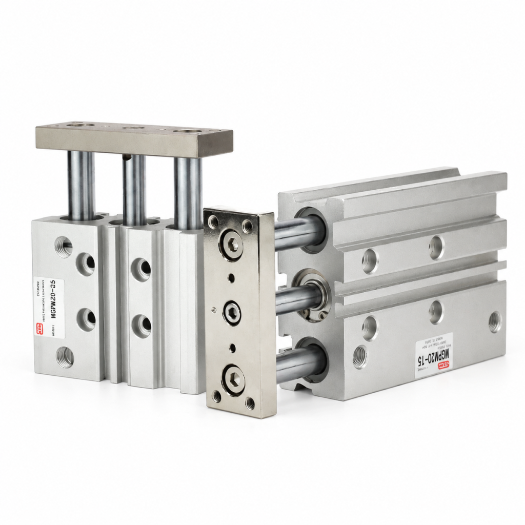 MGPM Series Slide-Bearing Compact Guided Cylinder
