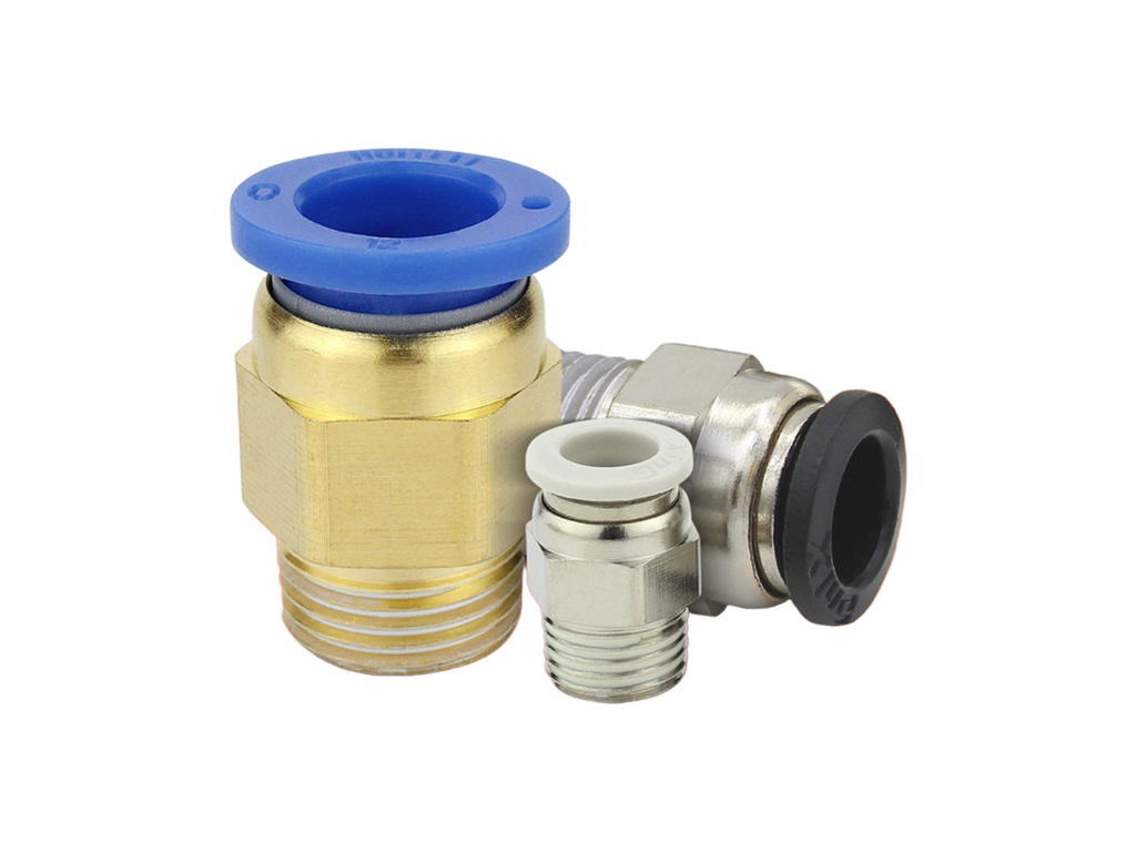 PC Series Male Straight Push-In Pneumatic Fitting