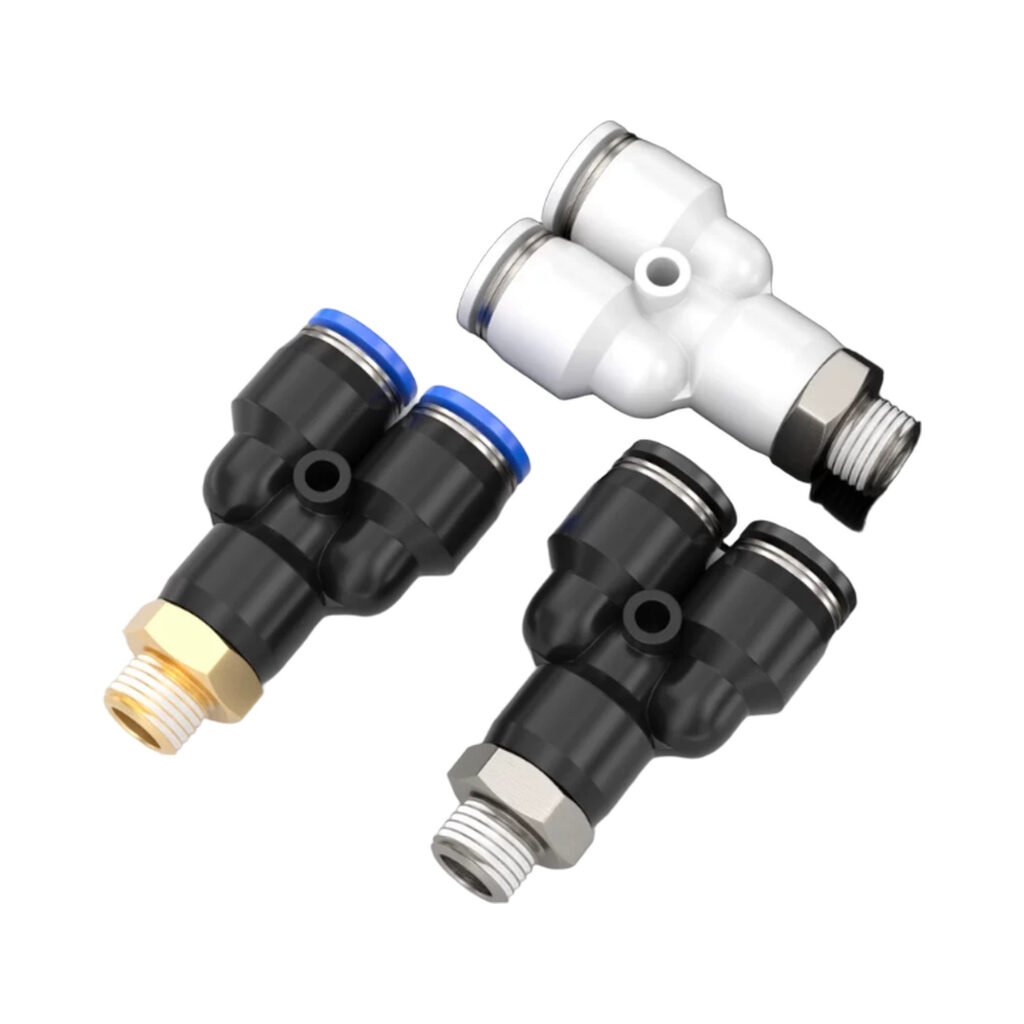 PX Series Male Branch Y Push-In Pneumatic Fitting